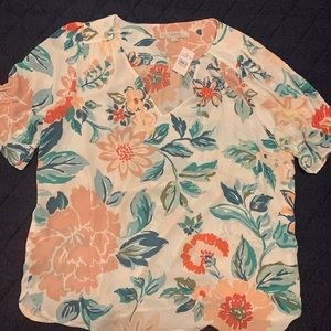 Loft Floral Blouse